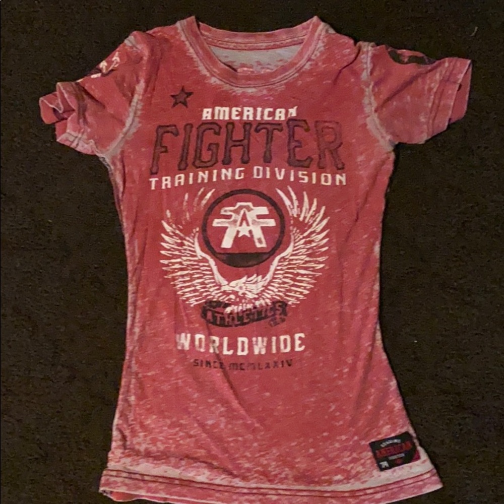 American fighter tee shirt